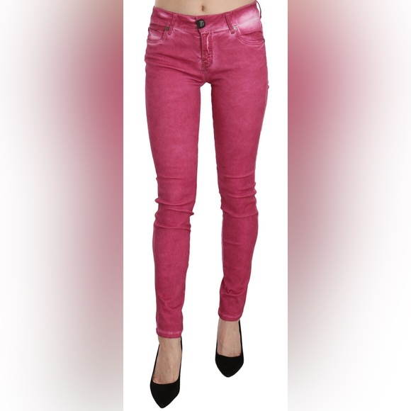 Plein Sud Denim - Plein Sud Pink Jeans